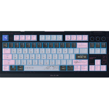 Razer BlackWidow V4 Tenkeyless HyperSpeed Wireless tastiera da gaming, US, Orange Switch, Wuthering Waves Edition