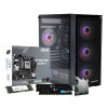 PCBuilder WARDEN PC da gaming, AMD Ryzen 5 8600G, Windows 11