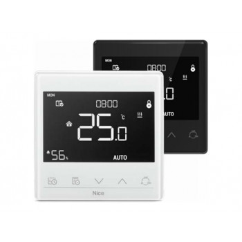 Fibaro Warm-Control termostato per riscaldamento, nero (WARM-CONTROL BLACK)
