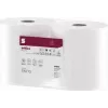 satino by wepa HiLine rotolo detergente, 2 veli, bianco brillante, 525 m, 100% riciclato, foglio 230 x 350 mm, confezione da 2 (315770)