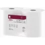 satino by wepa HiLine rotolo detergente, 2 veli, bianco brillante, 525 m, 100% riciclato, foglio 230 x 350 mm, confezione da 2 (315770)