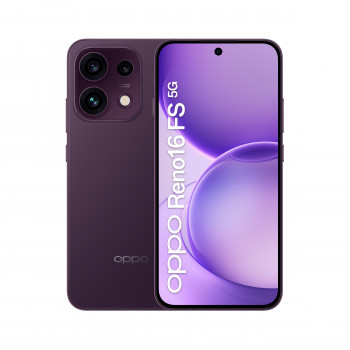 OPPO Reno16 FS 5G Dual SIM 8GB RAM 512GB smartphone, viola-nero (CPH2859)