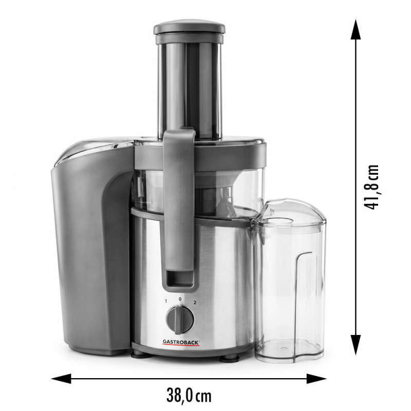 Gastroback 40116 Vital Juicer Plus estrattore di succo