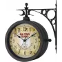 TFA 603011 orologio da parete al quarzo, antico, nero