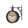 TFA 603011 orologio da parete al quarzo, antico, nero