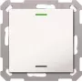 MDT TAL-5501002.02S pulsante KNX Light55 1-funzione RGBW bianco puro lucido Neutral Secure