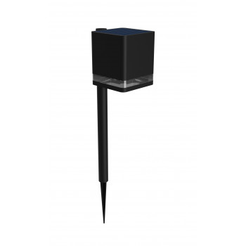 Philips LED Puntale da terra esterno solare Virona 1,8W, nero