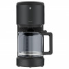 WMF Stelio Macchina per caffè con caraffa in vetro, nero profondo (412150071)