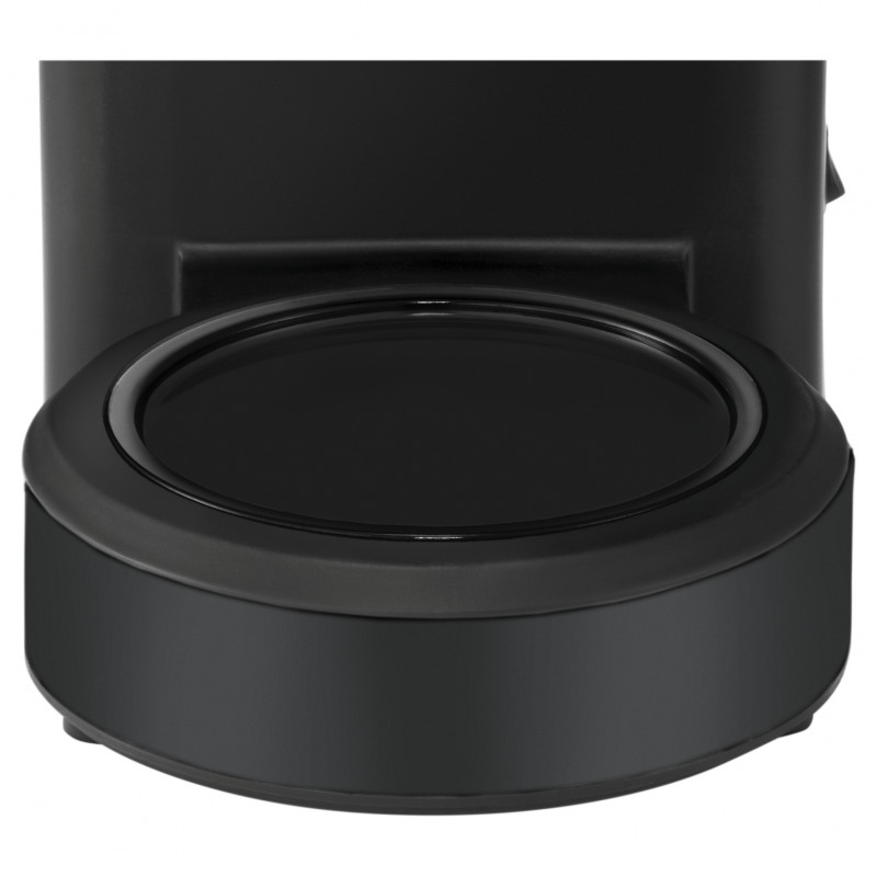 WMF Stelio Macchina per caffè con caraffa in vetro, nero profondo (412150071)