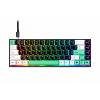Razer Reclusa X Mini tastiera da gaming meccanica 65%, con filo, US, Razer Mechanical Switches Gen-3 (tattile), nero