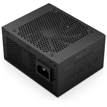 NZXT C850 SFX alimentatore 850 W, nero, 1x 12-Pin High Power GPU, 3x PCIe, cable management (PS-8G1BB-EU)