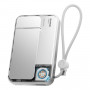 SHARGE ICEMAG 3 power bank, 10.000 mAh, 25 W Qi2, 35 W USB-C, bianco