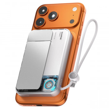 SHARGE ICEMAG 3 power bank, 10.000 mAh, 25 W Qi2, 35 W USB-C, bianco