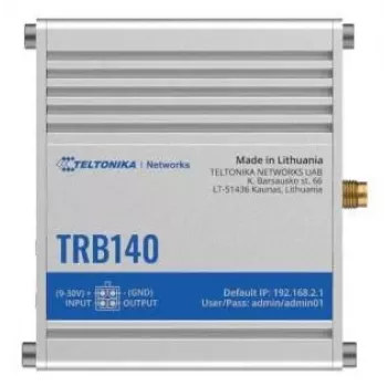 Teltonika TRB140 gateway con case, alimentatore UK (TRB140005000)