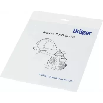 Dräger X-plore 3500 semimaschera set per artigiani con 2x FilterPure P3 (R56960)