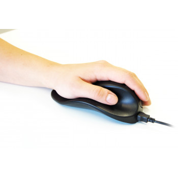 Bakker Elkhuizen Hippus HandShoeMouse Small mouse ergonomico, mancino (BNEP170L)