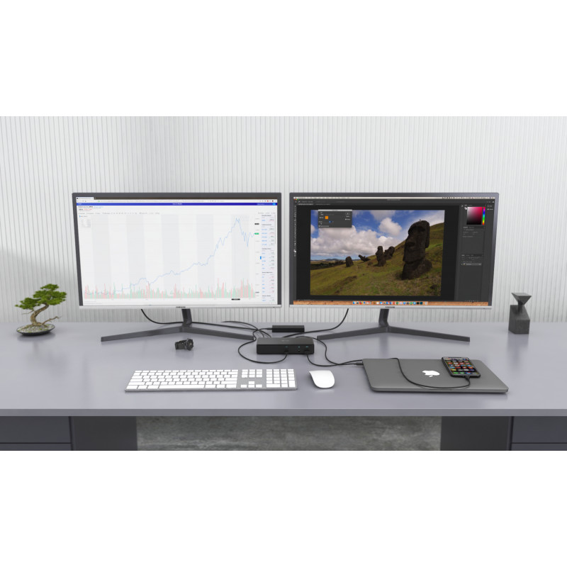 i-tec docking station Thunderbolt 3/USB-C Dual DisplayPort 4K con 85W PD