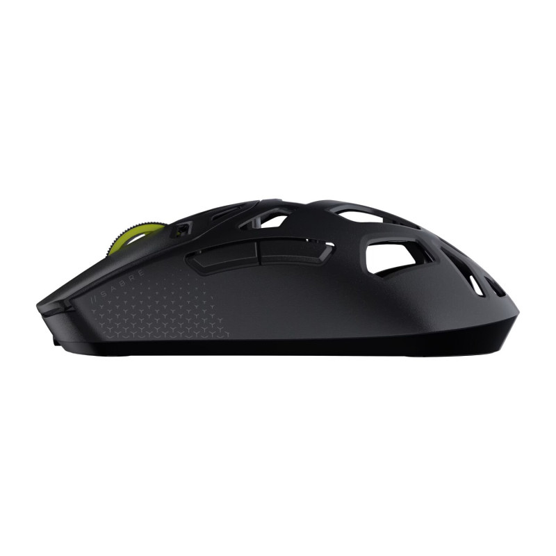 Corsair SABRE V2 PRO mouse da gaming wireless, 2.4GHz / Bluetooth / USB-C, nero (CH-931G100-WW)