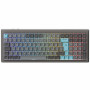 Ducky Cushion 98 tastiera gaming, 96%, layout DE (ISO), Shush Green Switches - Nickel (DKCUS2598-DDDEPHCC3H1)