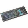 Ducky Cushion 98 tastiera gaming, 96%, layout DE (ISO), Shush Red Switches - Nickel (DKCUS2598-DSDEPHCC3H1)