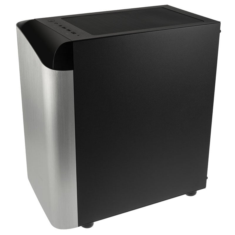 SilverStone Seta A1 Mid Tower, Tempered Glass - nero/argento