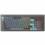 Ducky Cushion 98 tastiera gaming, 96%, layout US (ANSI), Shush Green Switches - Nickel (DKCUS2598-DDUSPHCC3H1)