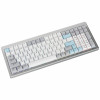 Ducky Cushion 98 tastiera gaming, 96%, layout US (ANSI), Shush Green Switches - argento (DKCUS2598-DDUSPHCC4S1)