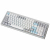 Ducky Cushion 98 tastiera gaming, 96%, layout US (ANSI), Shush Green Switches - argento (DKCUS2598-DDUSPHCC4S1)
