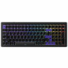 Ducky Cushion 98 tastiera gaming, 96%, layout US (ANSI), Shush Red Switches – nero opaco