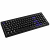Ducky Cushion 98 tastiera gaming, 96%, layout US (ANSI), Shush Green Switches – nero opaco