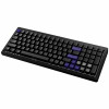 Ducky Cushion 98 tastiera gaming, 96%, layout US (ANSI), Shush Green Switches – nero opaco