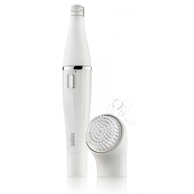 Braun Face SE810 Epilatore viso con testina spazzola detergente