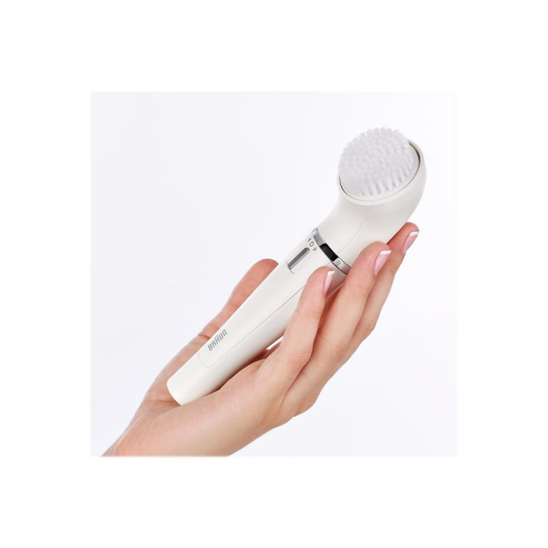 Braun Face SE810 Epilatore viso con testina spazzola detergente