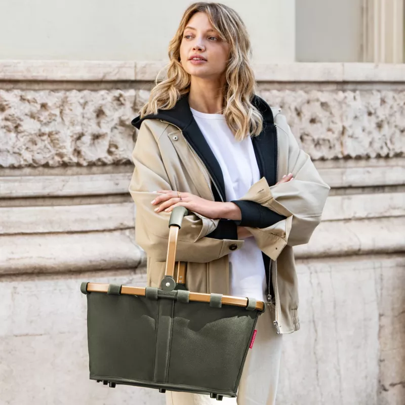 Reisenthel carrybag cesto della spesa, fibra sintetica, forest gold (BK5054)