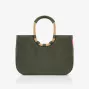 reisenthel loopshopper L cesto della spesa, forest gold, idrorepellente, 25 L (OR5054)