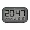 TFA Dostmann Bingo sveglia digitale ibrida, display LCD/LED, nero/antracite, 60.2048.01