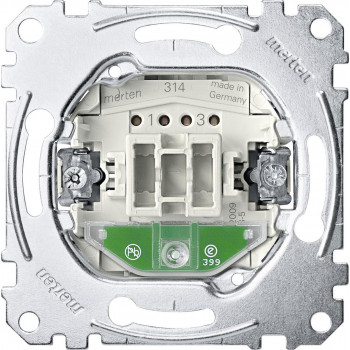 Merten interruttore deviatore/segnalatore modulo MEG3602-0000 bipolare 16AX AC250V