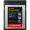 SanDisk Extreme PRO 400GB scheda di memoria CFexpress 4.0 Type B (SDCFEB-400G-GN4NN)