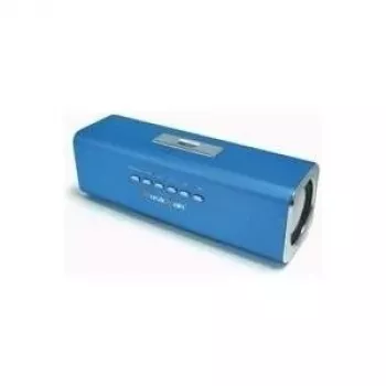 Technaxx Musicman diffusori attivi per USB e SD con batteria blu