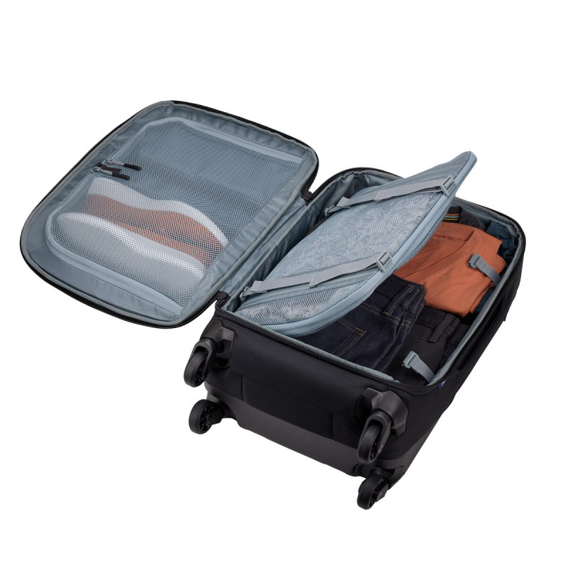 Thule Subterra 2 trolley a 4 ruote da cabina 35 L, TSA, nero (TSRS522)