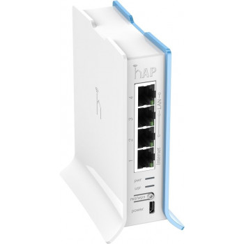 MikroTik RB941-2ND-TC access point wireless, 300 Mbit/s, blu/bianco