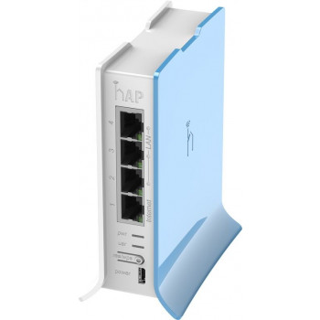 MikroTik RB941-2ND-TC access point wireless, 300 Mbit/s, blu/bianco