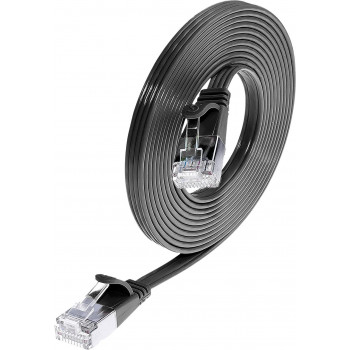 Wirewin cavo patch Slim Cat6 U/FTP RJ45, 10 m, grigio