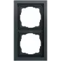 GIRA 021273 placca 2 moduli Gira F200 antracite (verniciato)
