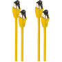 shiverpeaks Cat8.1 F/FTP cavo patch, 7,5 m, giallo
