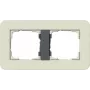 Gira 0212427 cornice 2 posti, sabbia/antracite