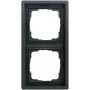Gira 0212173 cornice 2 posti, Gira F100, antracite (verniciato)