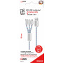 2GO cavo USB USB-B a USB-C/Micro-USB-B/Lightning, 1,5 m, multicolore