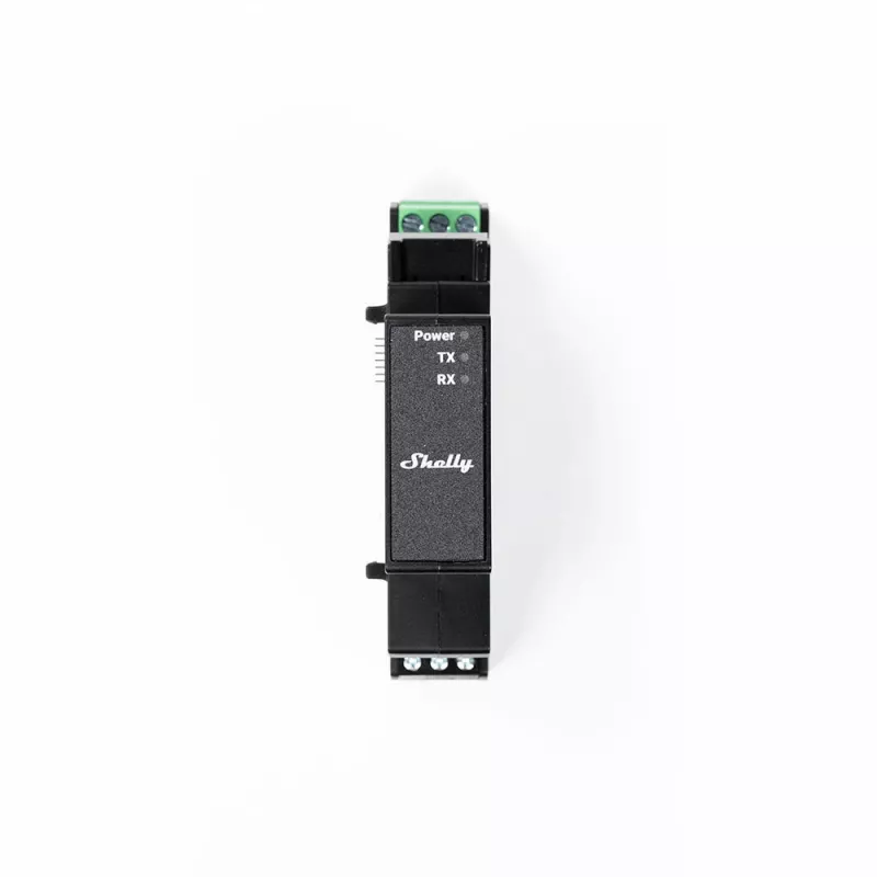 Shelly Pro Modbus Add-on RS485, accessorio per guida DIN