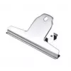 Wonday pinza portafogli in metallo, larghezza 144 mm, apertura 45 mm, nichel